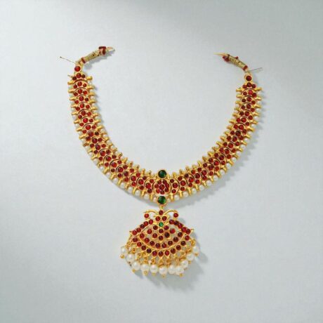 Bharatanatyam Kuchipudi Short Classical Necklace Jewellery Set