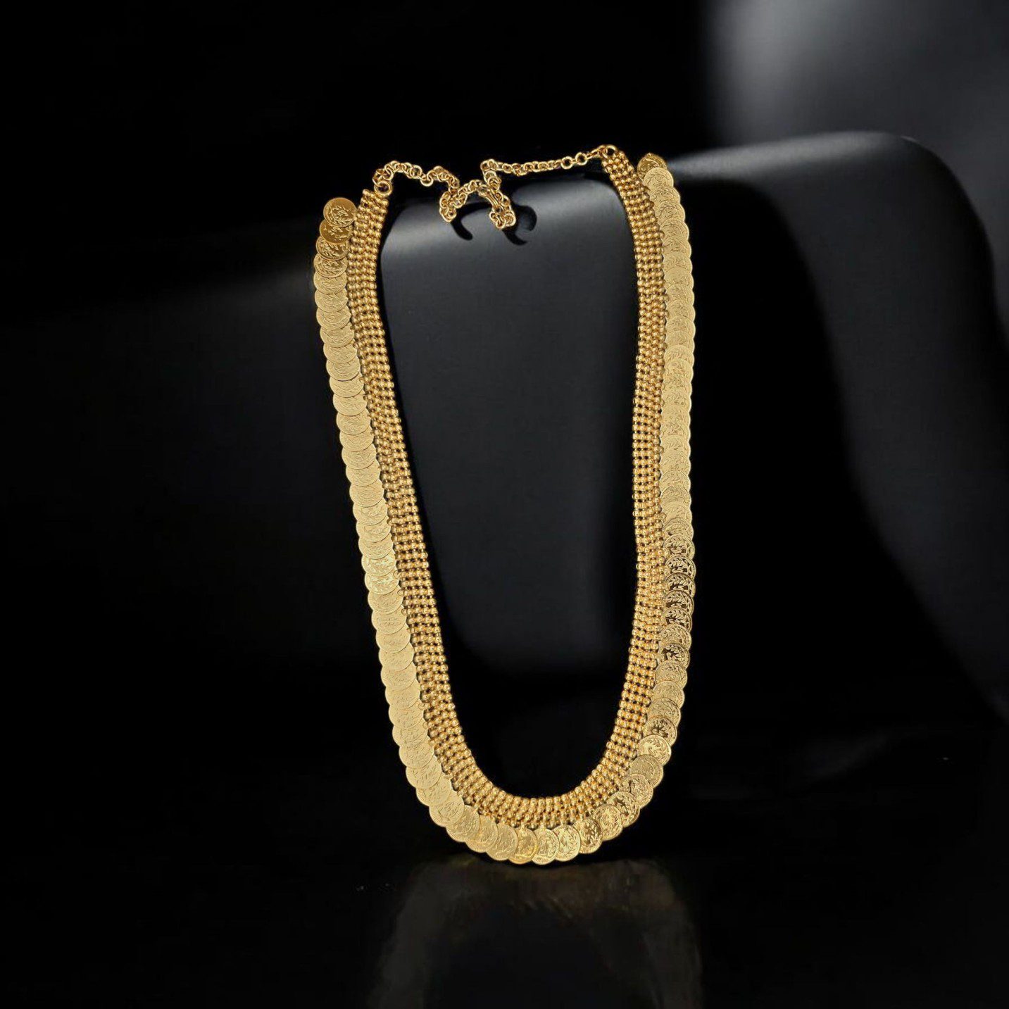 Bharatanatyam Kuchipudi Classical Dance Long Haram Haar Kemp Set