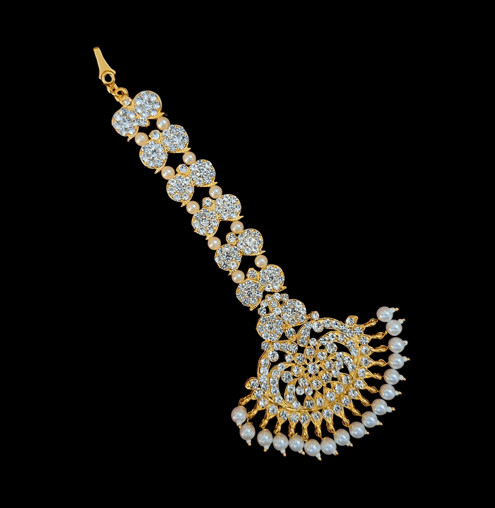 Bharatanatyam Kuchipudi Singlechutti Maang Tikka Nethichutti