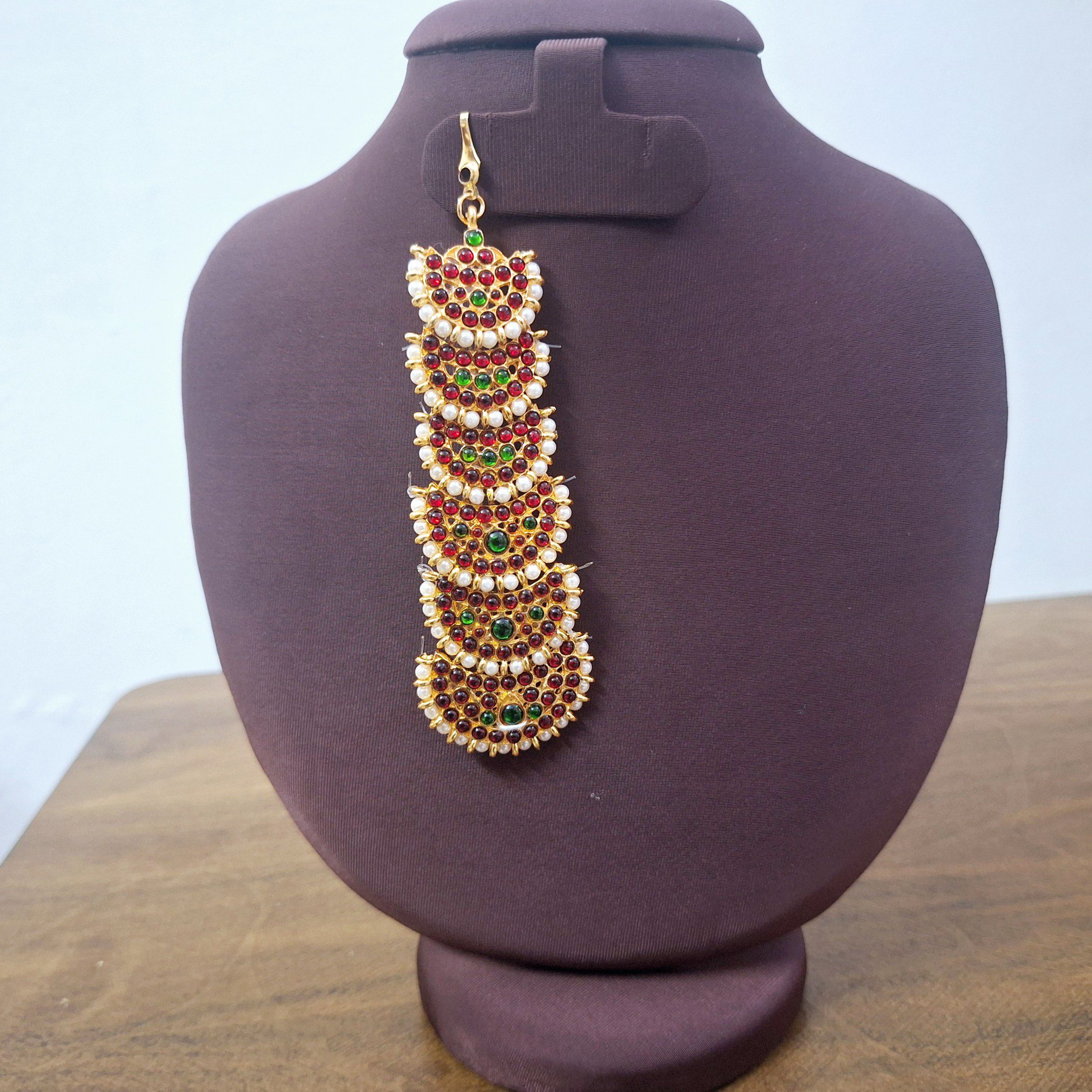 Bharatanatyam Kuchipudi Singlechutti Maang Tikka Nethichutti