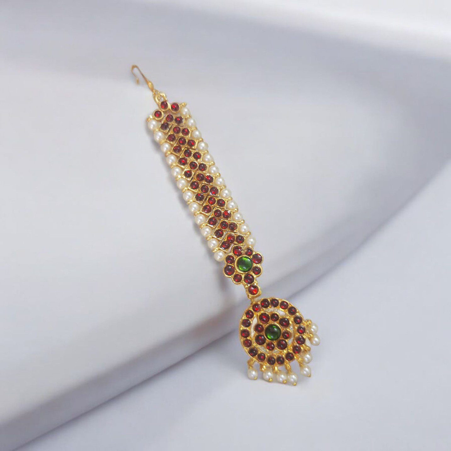 Bharatanatyam Kuchipudi Singlechutti Maang Tikka Nethichutti