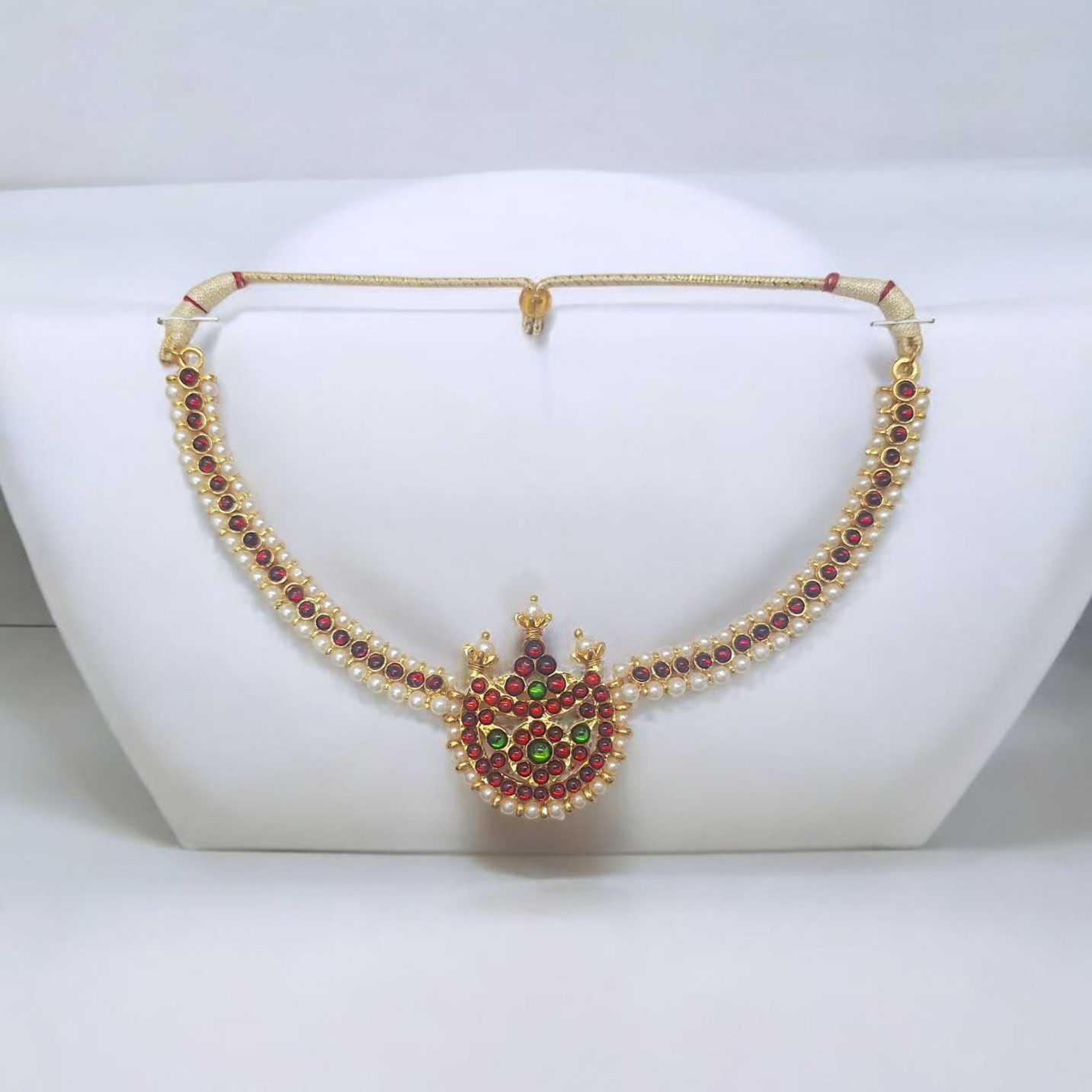 Bharatanatyam Kuchipudi Short Classical Necklace Jewellery Set