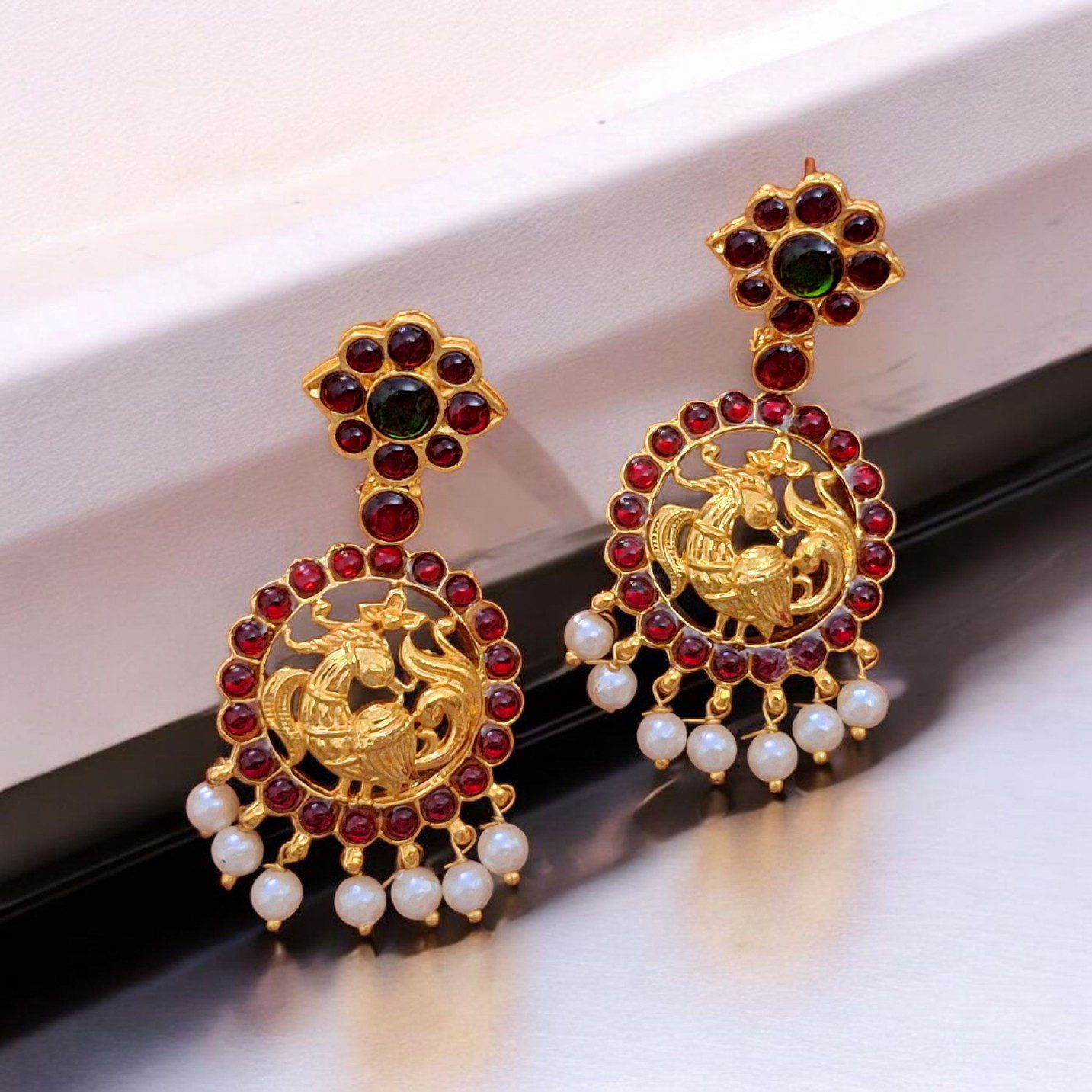 Bharatanatyam Kuchipudi Dance Earrings Jhumki Jhumka