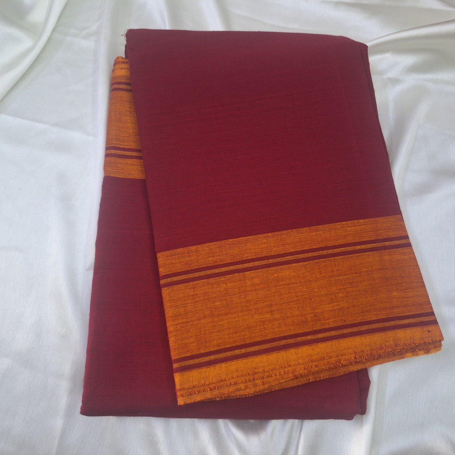 Bharatanatyam Kuchipudi Classical Dance Practice Half Plain Saree