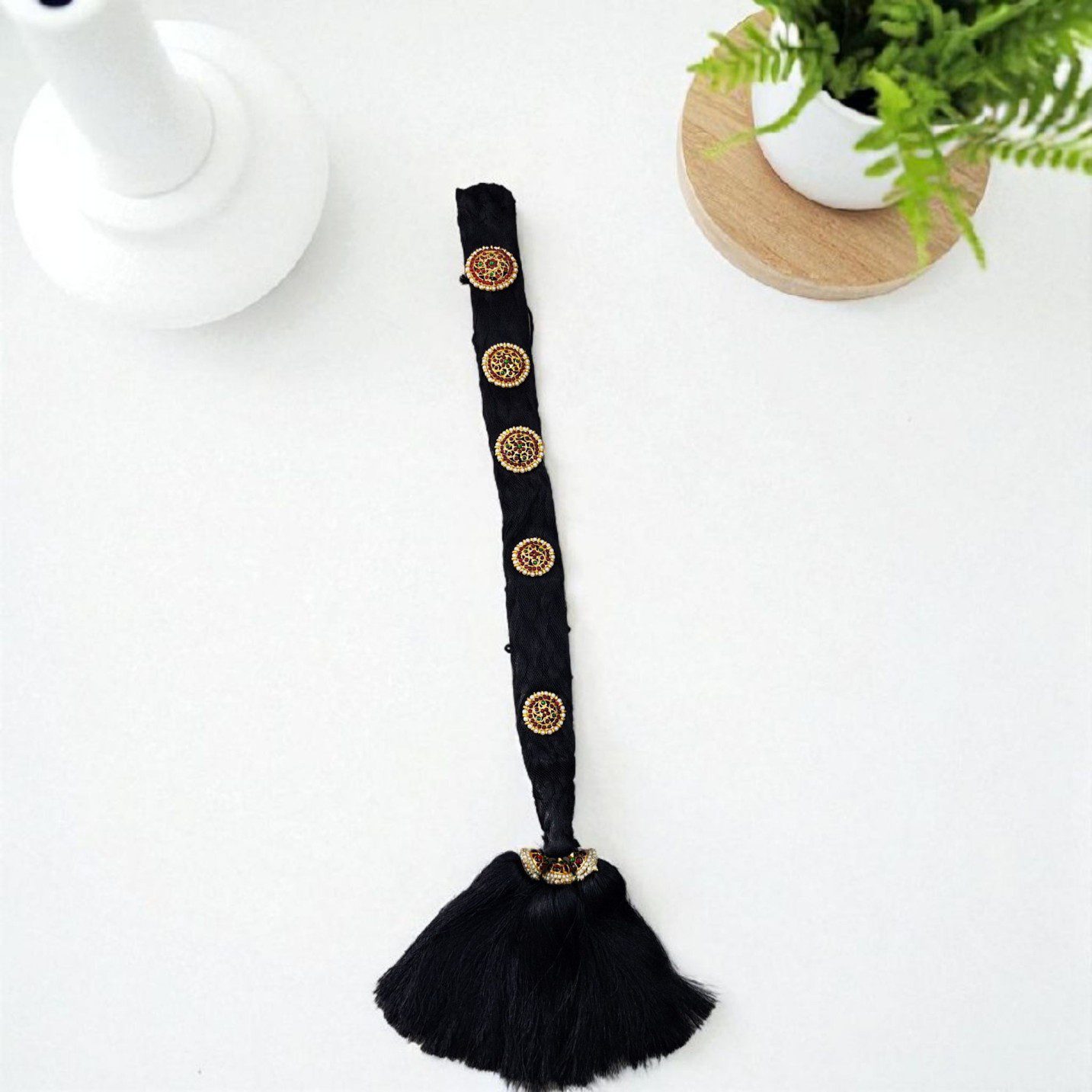 Bharatanatyam Kuchipudi Dance Jada Jadai Billai Hair For Kids