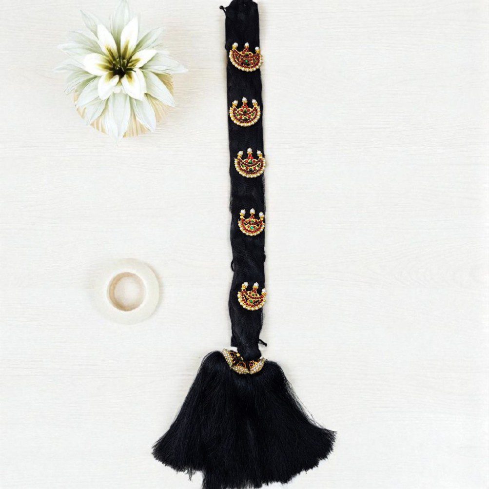 Bharatanatyam Kuchipudi Dance Jada Jadai Billai Hair For Kids