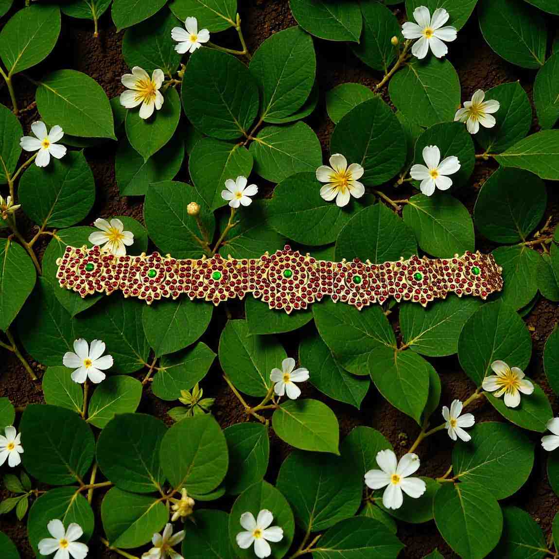 Bharatanatyam Kuchipudi Kemp Gold Plated Baby HipBelt