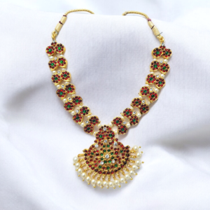 Bharatanatyam Kuchipudi Short Classical Necklace Jewellery Set