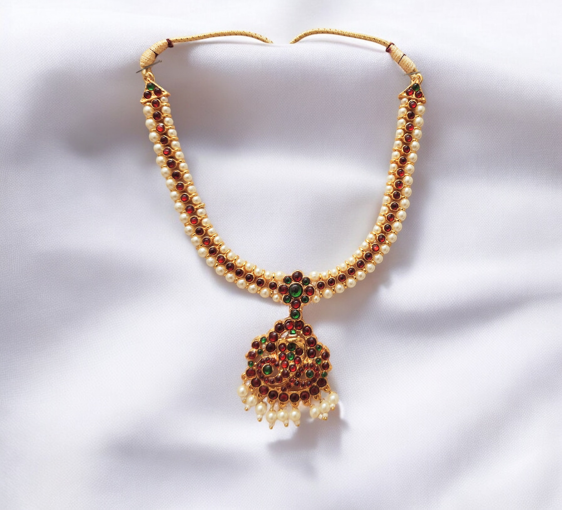 Bharatanatyam Kuchipudi Short Classical Necklace Jewellery Set