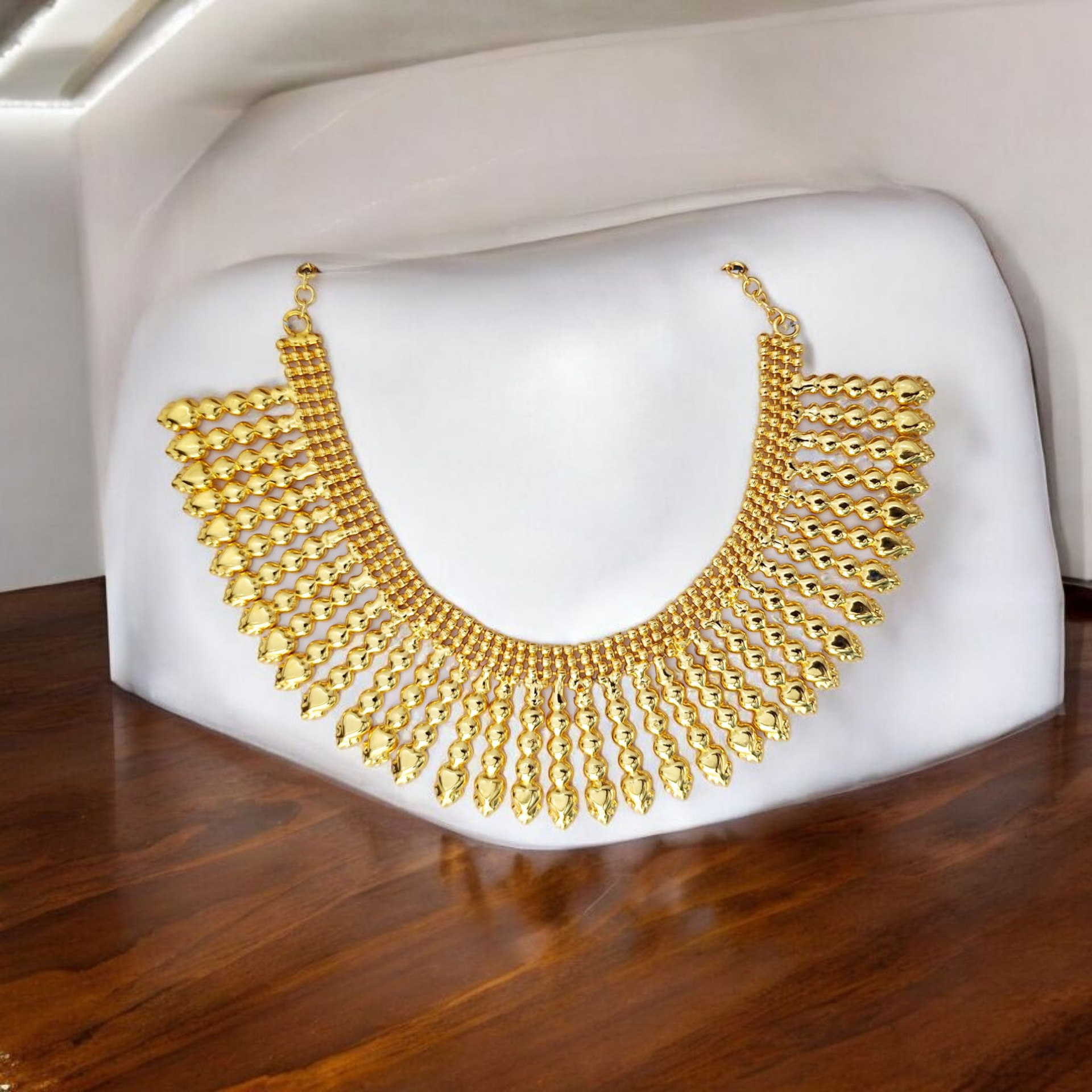 Bharatanatyam Kuchipudi Short Classical Necklace Jewellery Set