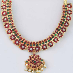 Bharatanatyam Kuchipudi Short Classical Necklace Jewellery Set