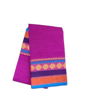 Bharathanatyam Dance Practice Coin Design Violet Saree Online