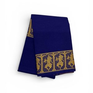 Bharathanatyam Dance Practice Royal Blue Saree Doll Border Online