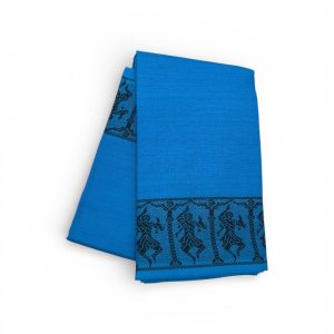 Bharathanatyam Dance Practice Blue Saree Doll Border Online