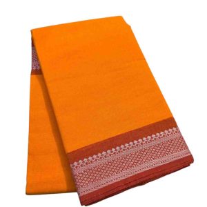 Bharathanatyam Dance Practice Mangalgiri Yellow Saree Online