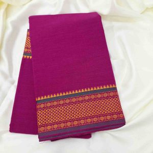 Bharathanatyam Dance Practice Violet  Saree Online