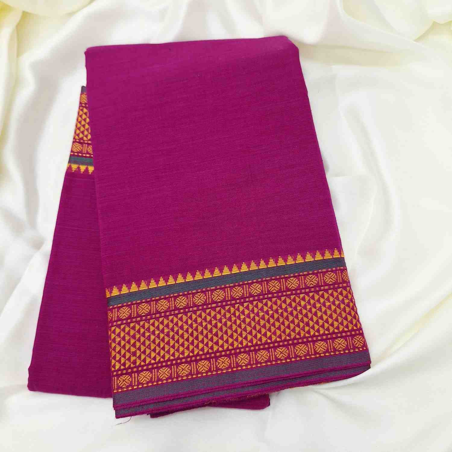 Bharathanatyam Dance Practice Violet Saree Online