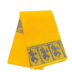 Bharathanatyam Dance Practice Lemon Yellow Saree Doll Border Online