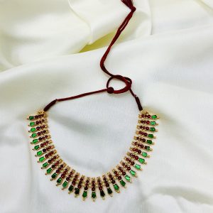 Bharatanatyam Kuchipudi Short Classical Necklace Jewellery Set