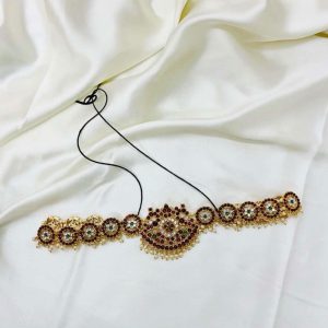 Bharatanatyam Kuchipudi Kemp Gold Plated HipBelt