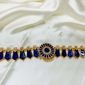 Bharatanatyam Kuchipudi Kemp Gold Plated HipBelt