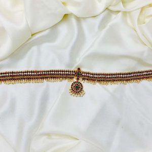 Bharatanatyam Kuchipudi Kemp Gold Plated HipBelt