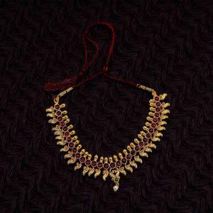 Bharatanatyam Kuchipudi Short Classical Necklace Jewellery Set