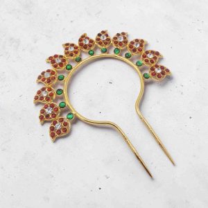 Bharatanatyam Kuchipudi Dance Kemp Crown Pin