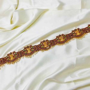 Bharatanatyam Kuchipudi Kemp Gold Plated HipBelt