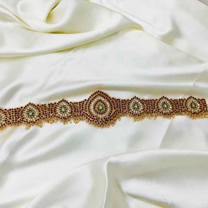 Bharatanatyam Kuchipudi Kemp Gold Plated HipBelt