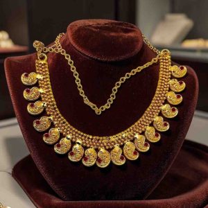 Bharatanatyam Kuchipudi Short Classical Necklace Jewellery Set