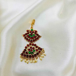 Bharatanatyam Kuchipudi Singlechutti Maang Tikka Nethichutti