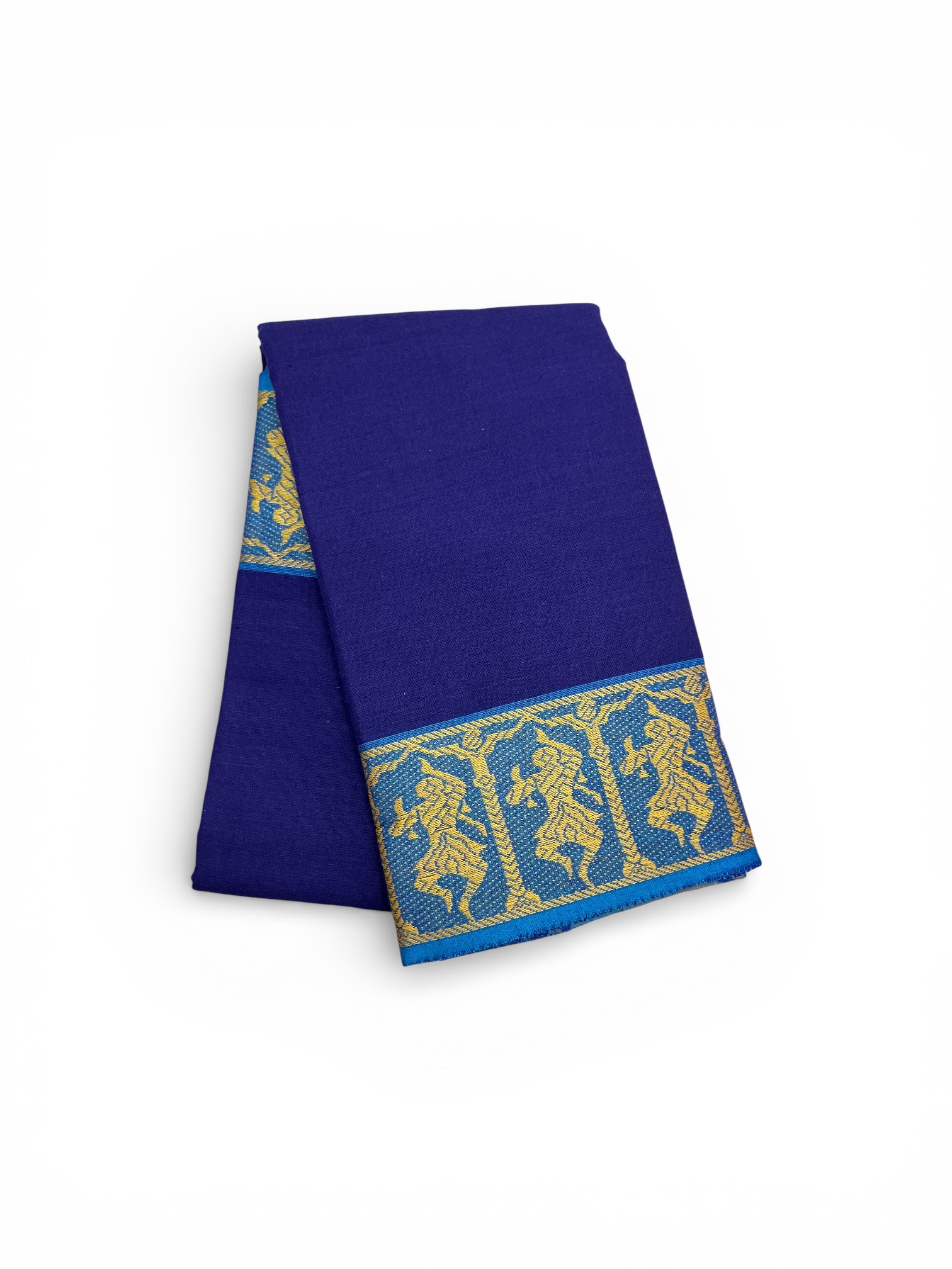 Bharathanatyam Dance Practice Dark violet Doll Border Saree Online