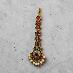 Bharatanatyam Kuchipudi Singlechutti Maang Tikka Nethichutti