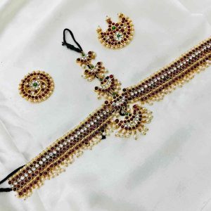 Bharatanatyam Kuchipudi Headset Sun Moon