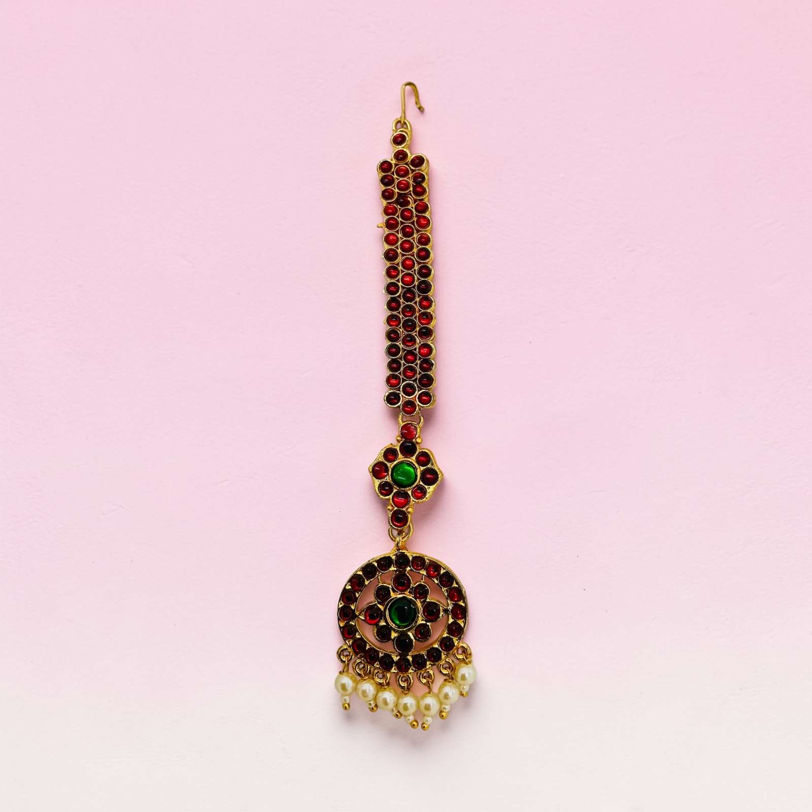 Bharatanatyam Kuchipudi Singlechutti Maang Tikka Nethichutti