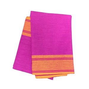 Bharathanatyam Dance Practice pink Saree Plain Border Online