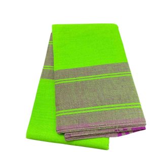 Bharathanatyam Dance Practice Green Saree Plain Border Online