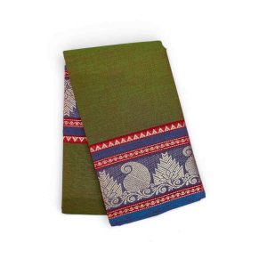 Bharathanatyam Dance Practice green  Doll Border Saree Online