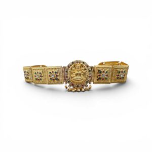 Bharatanatyam Kuchipudi Kemp Gold Plated HipBelt