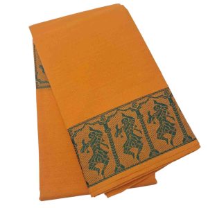 Bharathanatyam Dance Practice Yellow Doll Design Saree Online