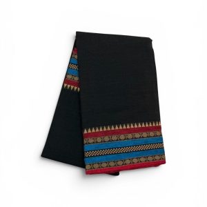 Bharathanatyam Dance Practice Black Doll Border Saree Online