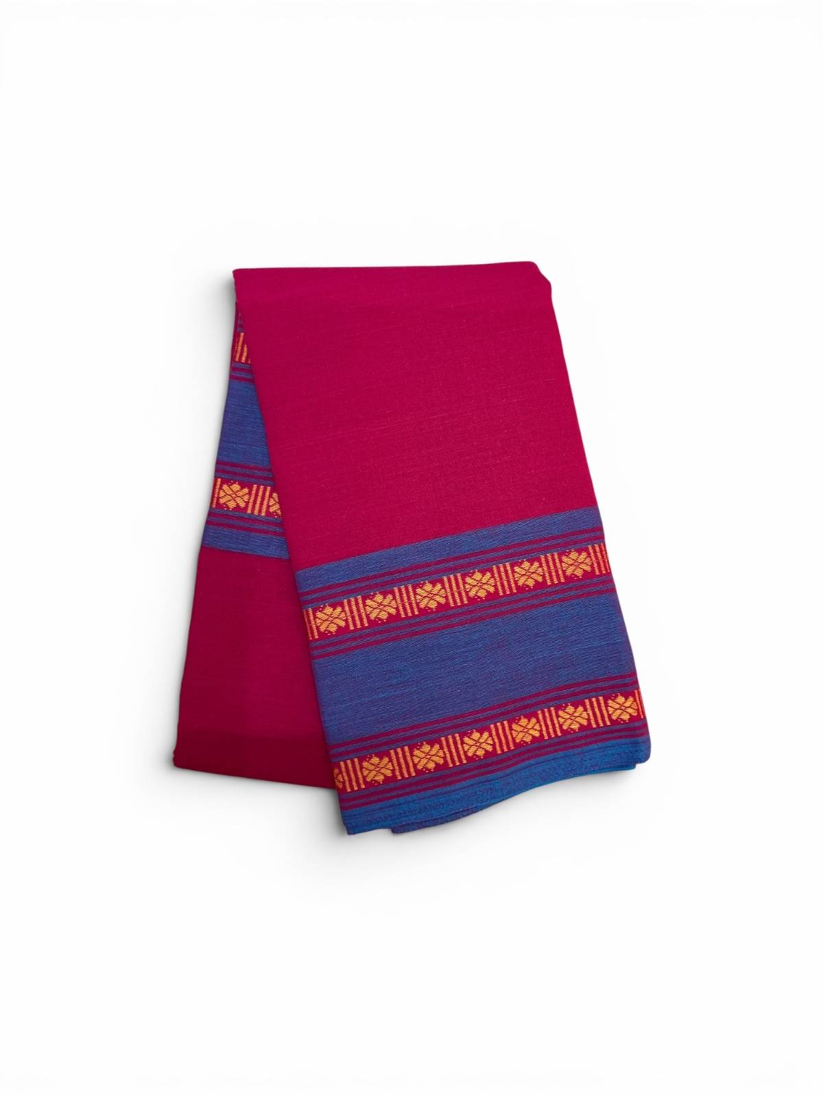 Bharathanatyam Dance Practice pink Flower Border Saree Online