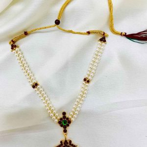 Bharatanatyam Kuchipudi Short Classical Necklace Jewellery Set