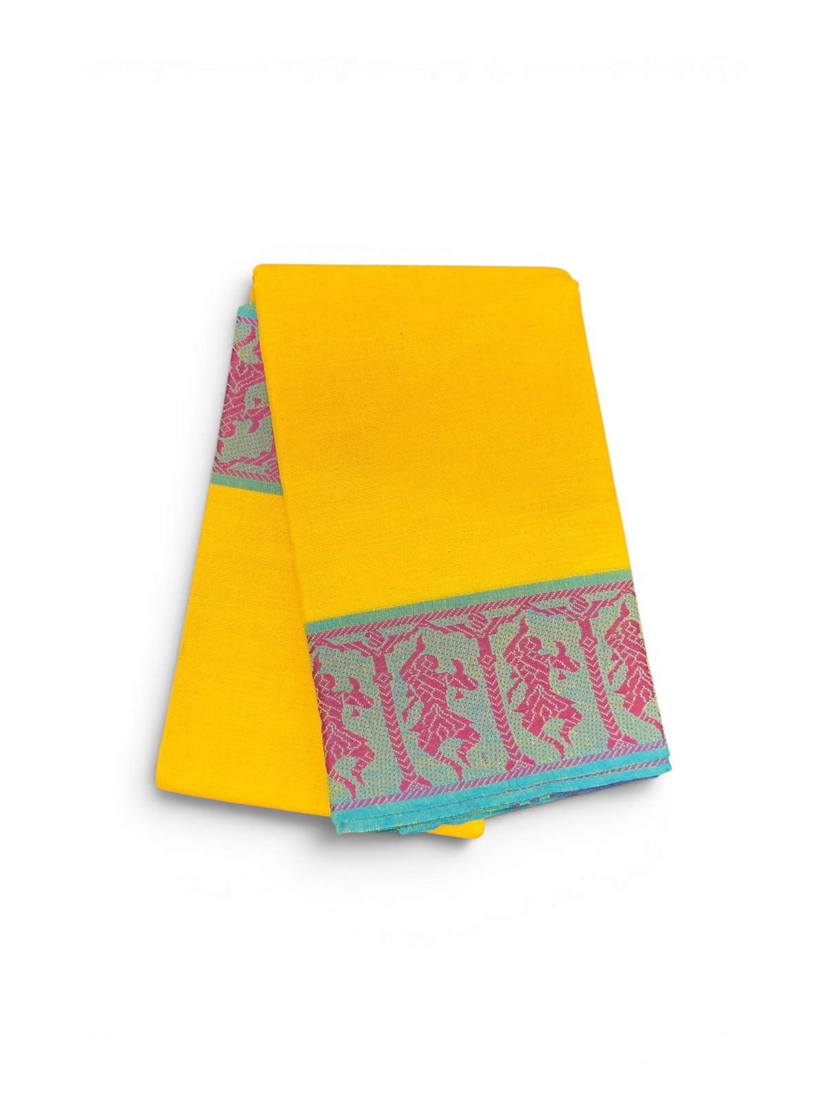 Bharathanatyam Dance Practice Lemon yellow Saree Doll Border Online