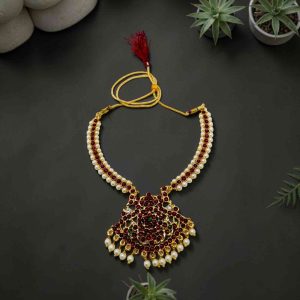 Bharatanatyam Kuchipudi Short Classical Necklace Jewellery Set