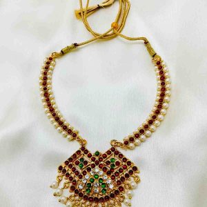 Bharatanatyam Kuchipudi Short Classical Necklace Jewellery Set