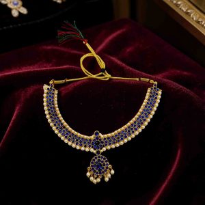 Bharatanatyam Kuchipudi Short Classical Necklace Jewellery Set