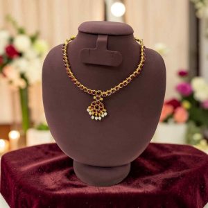 Bharatanatyam Kuchipudi Short Classical Necklace Jewellery Set