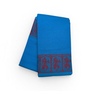 Bharathanatyam Dance Practice Blue Saree Doll Border Online